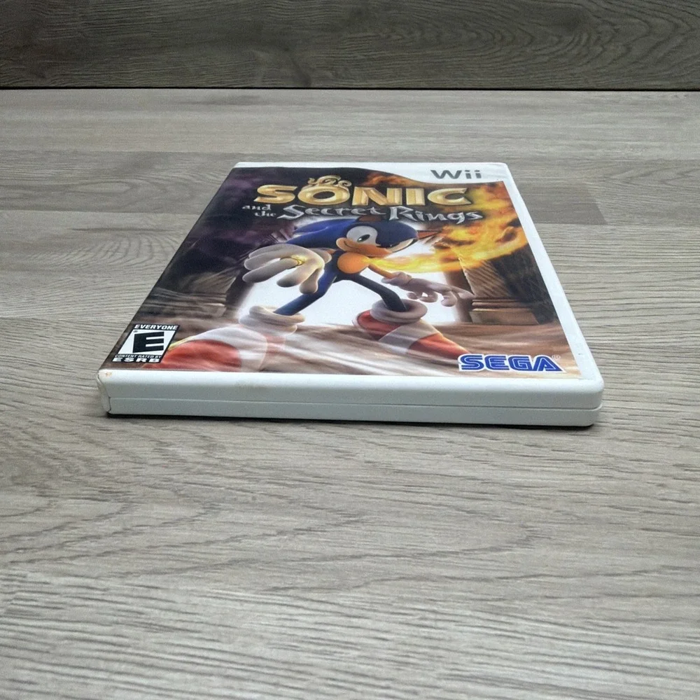 Sonic and the Secret Rings Nintendo Wii Complete W/ Manual Tested Disc Excellent